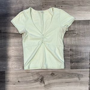 BRANDY MELVILLE - Light green top